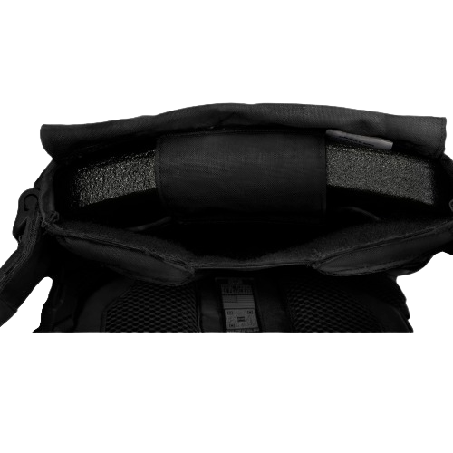 An 11x14 armor plate placed inside of the OPSEC Advanced Quick Release Plate Carrier.