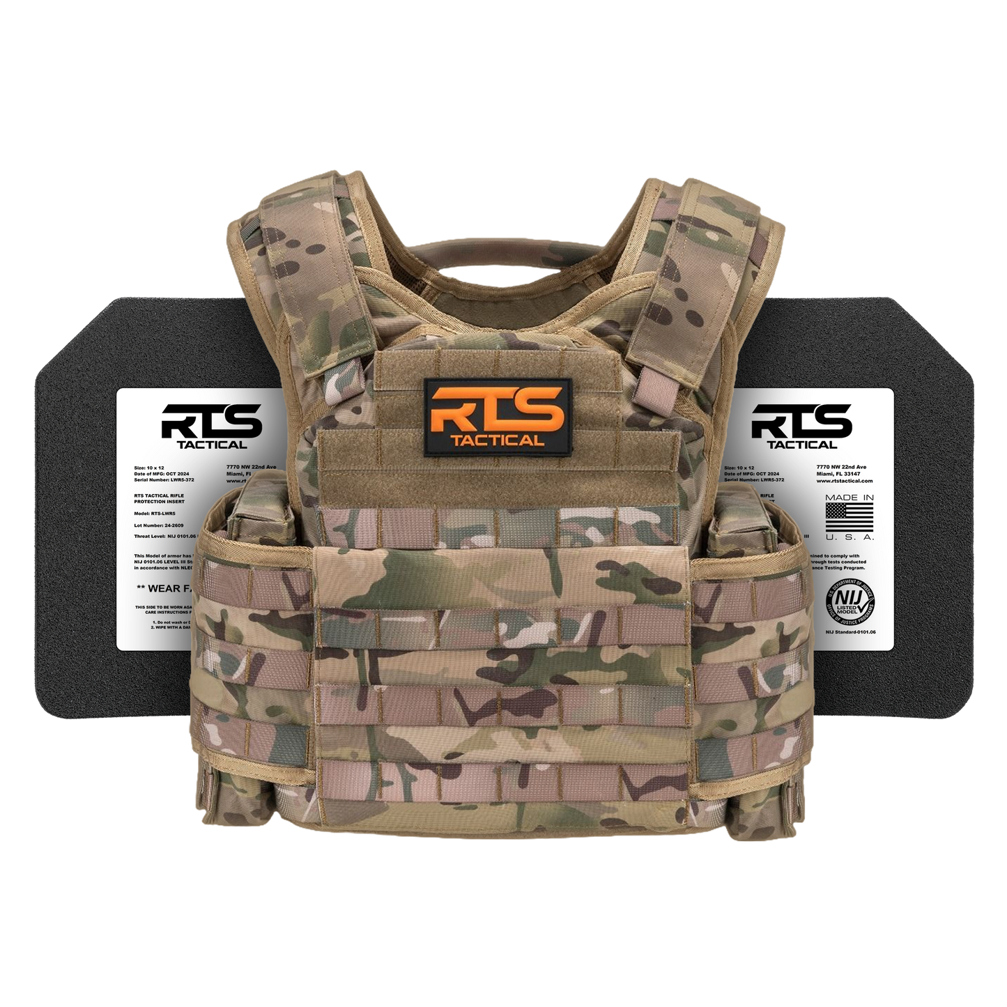 RTS Tactical Level III+ LWR5 Special Threats Premium Active Shooter Kit - 10X12