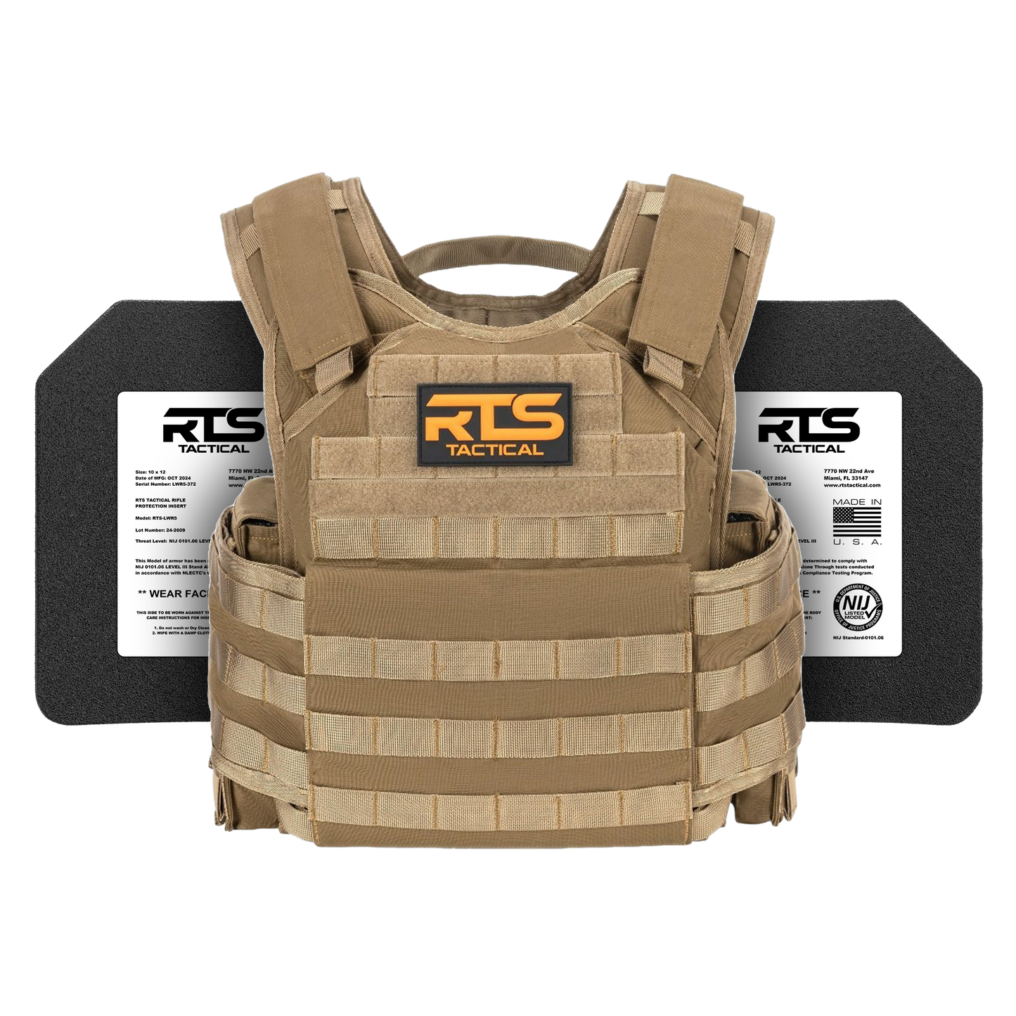 RTS Tactical Level III+ LWR5 Special Threats Premium Active Shooter Kit - 10X12
