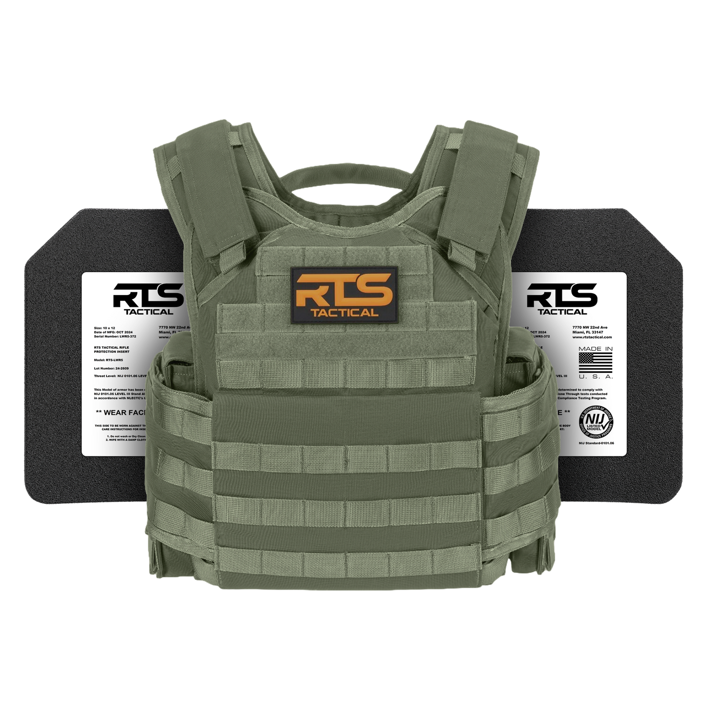 RTS Tactical Level III+ LWR5 Special Threats Premium Active Shooter Kit - 10X12