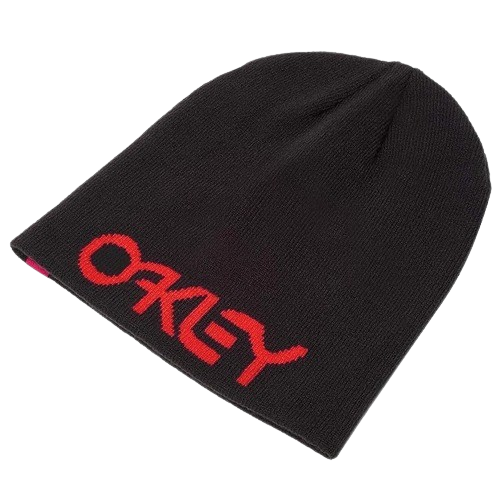 The Oakley Fine Knit beanie in the color Dark Slate.