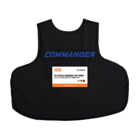 RTS Tactical Commander Level IIIA HG2 Concealable Soft Armor Panels