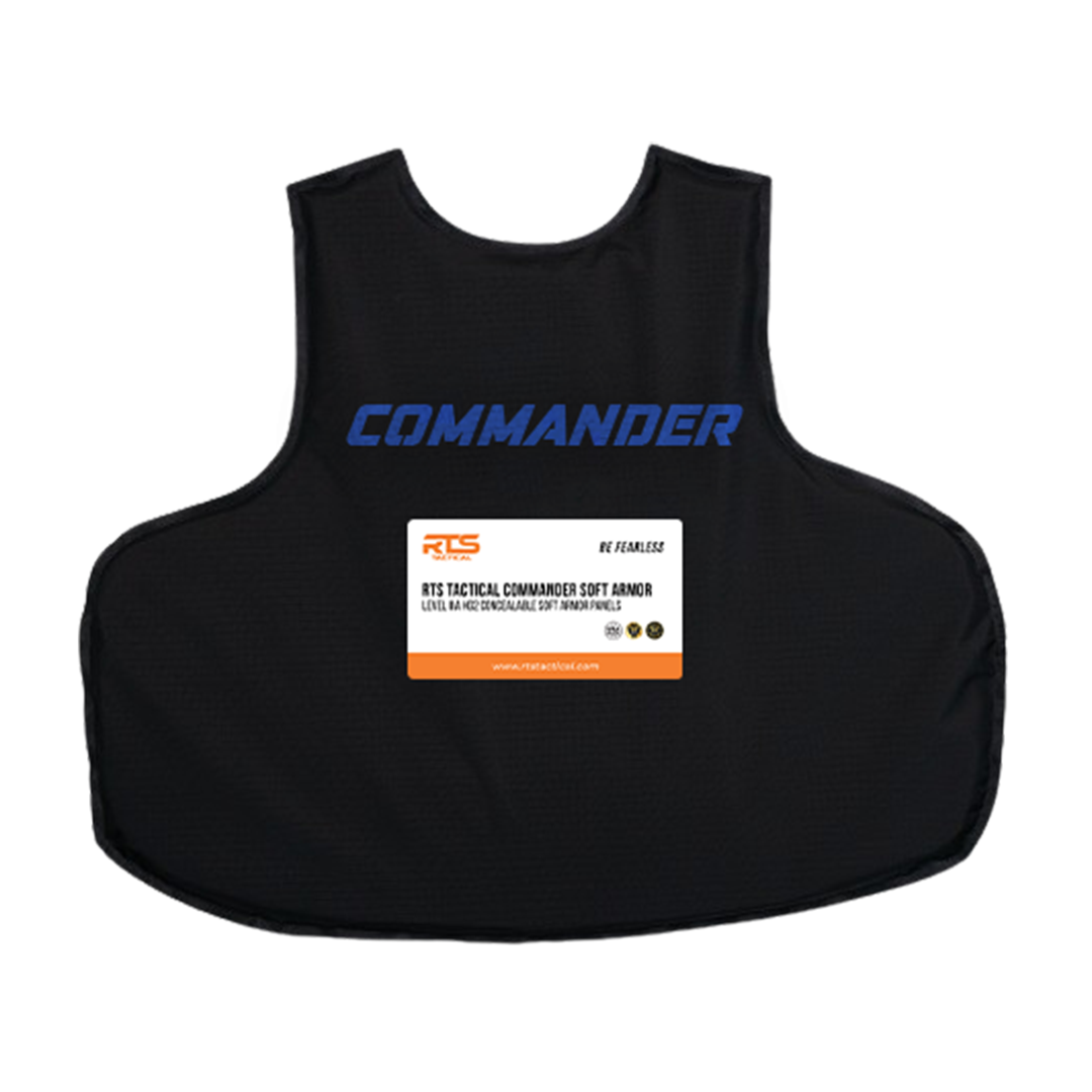 The Commander soft armor inserts that are used with the Hero’s Concealable Vest.