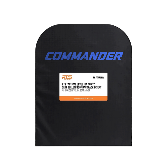 RTS Tactical Commander IIIA Backpack Panel Insert - 10 X 12