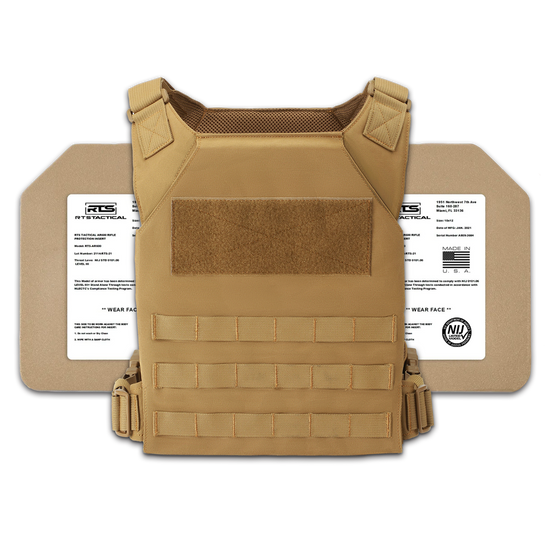 Level III Essential Armor Bundle PLUS – Plate Carrier with Dual Plates ...