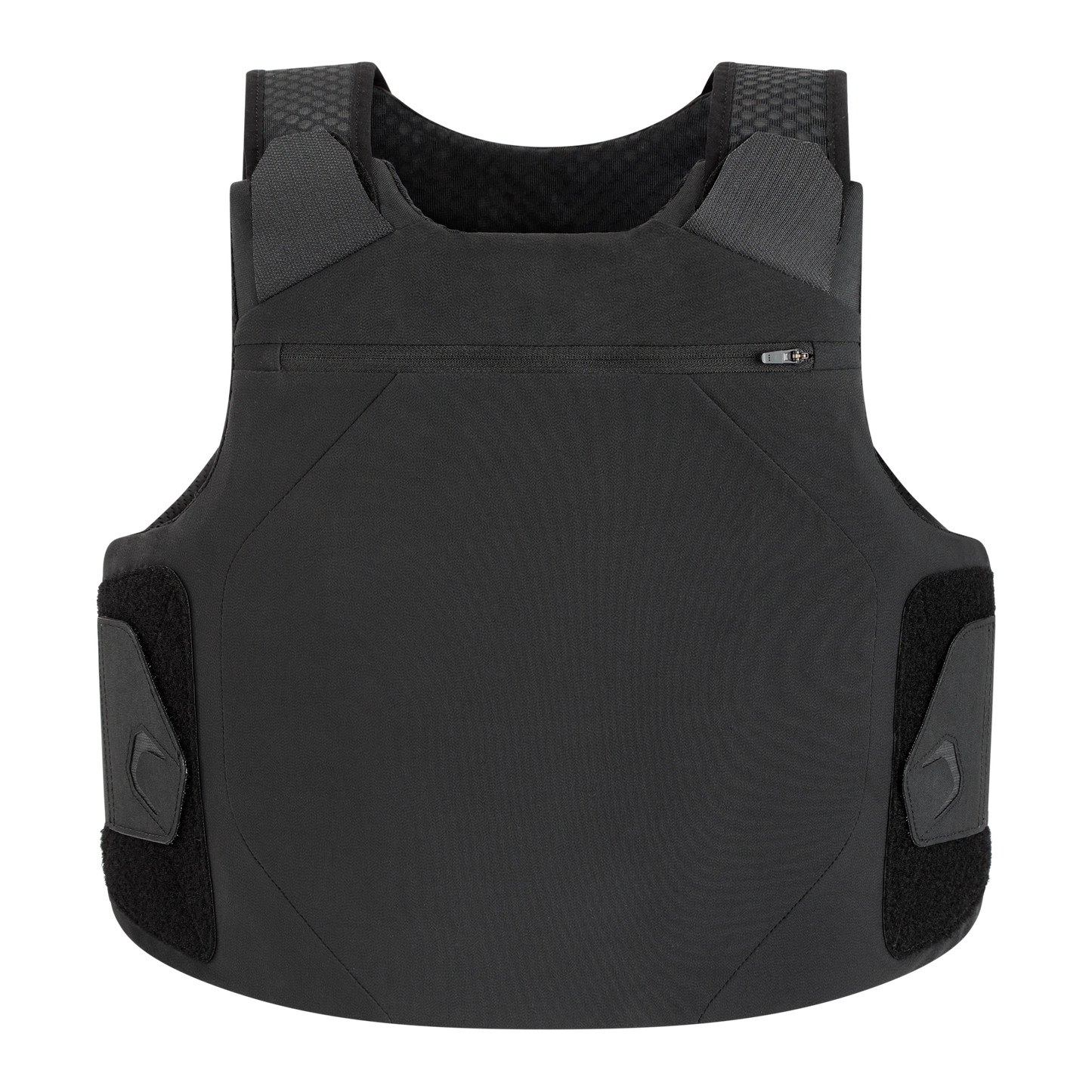 The front of the RTS Tactical Athletic Plate Vest Carrier in the color black.