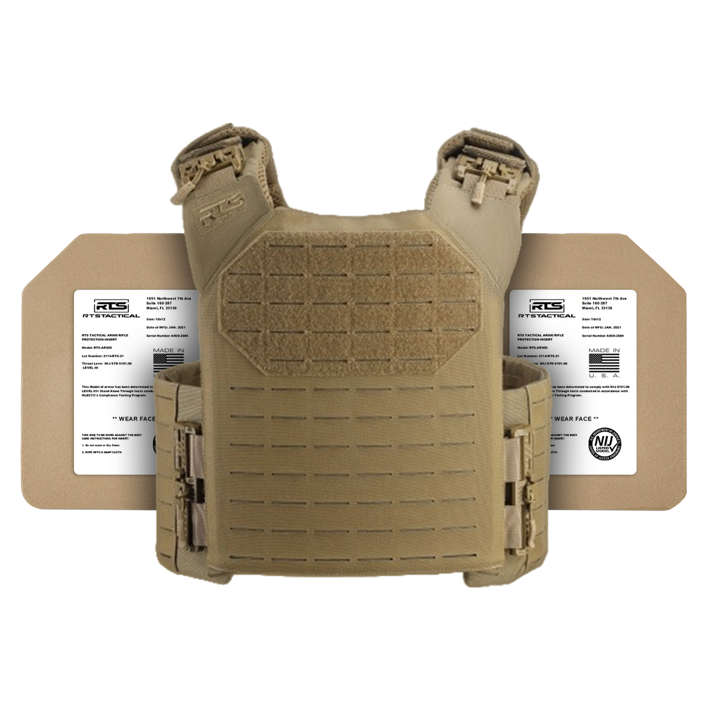 RTS Tactical AR600 Level III+ Special Threat HST Active Shooter Kit