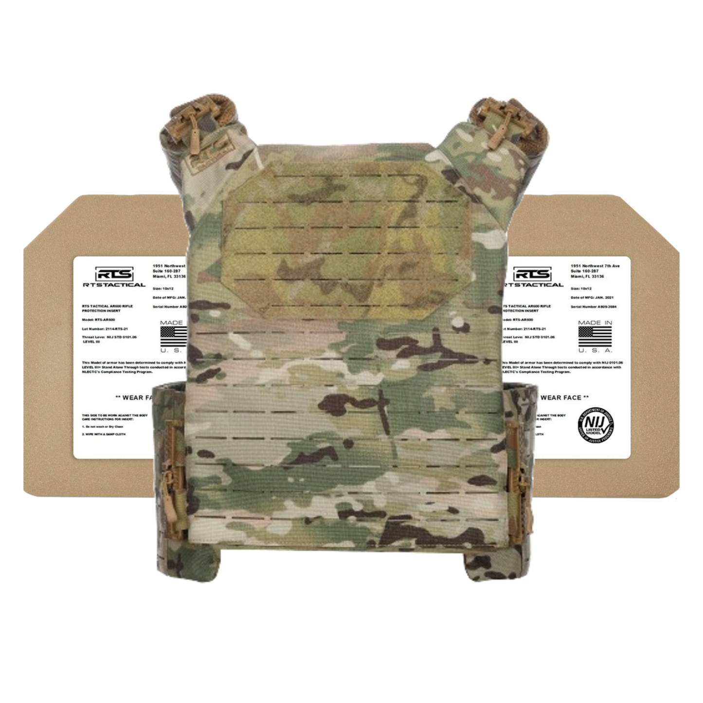 RTS Tactical AR600 Level III+ Special Threat HST Active Shooter Kit