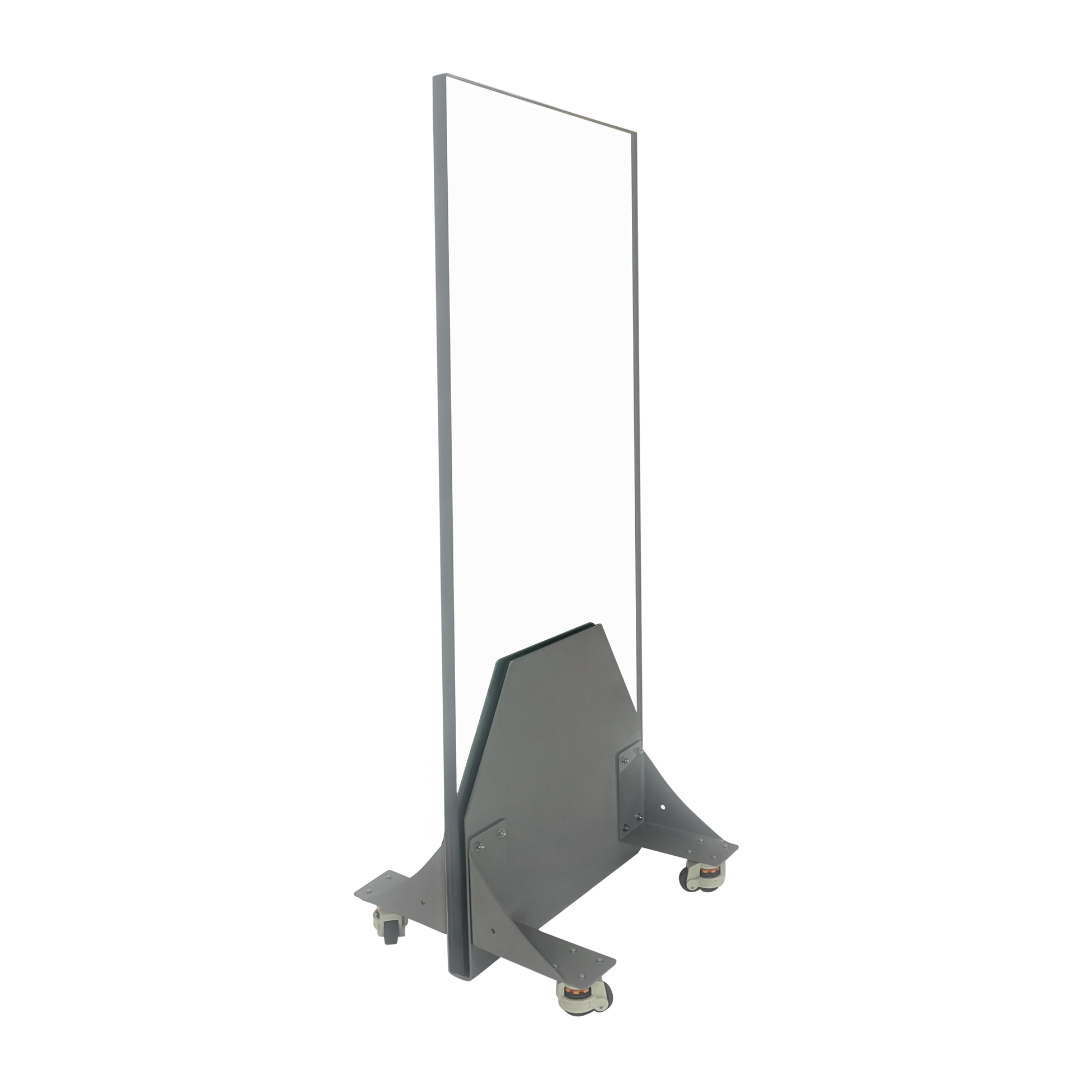 ballistic glass barrier for stages/press lines.