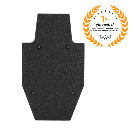 The Rifle Rated Mini Shield is rated as the top choice for law enforcement.