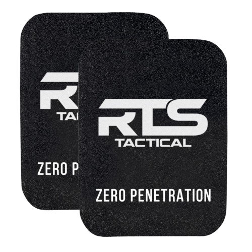 RTS Tactical Ceramic NIJ 0101.06 Level IV Rifle Protection Plate Inserts - 6 X 8