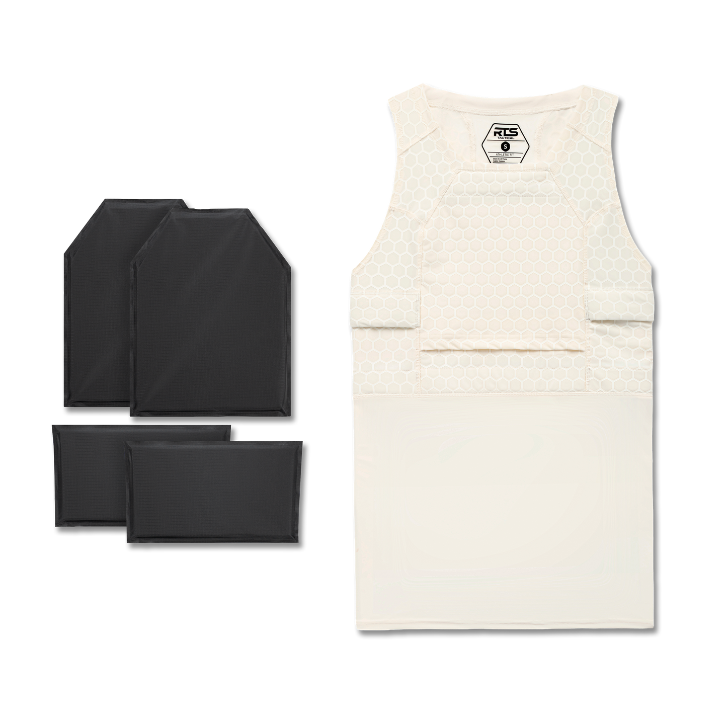 RTS Tactical Commander Level IIIA (HG2) Body Armor Compression Shirt – Sleeveless Long Cut