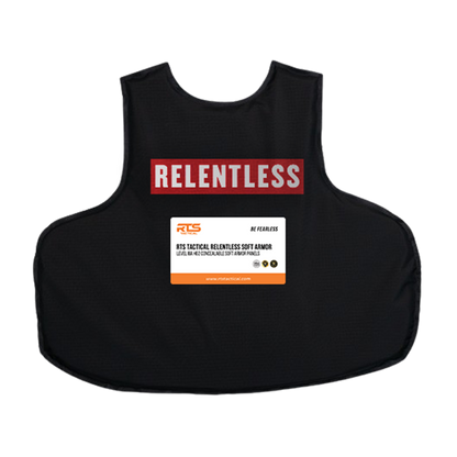 RTS Tactical Relentless Level IIIA HG2 Concealable Soft Armor Panels