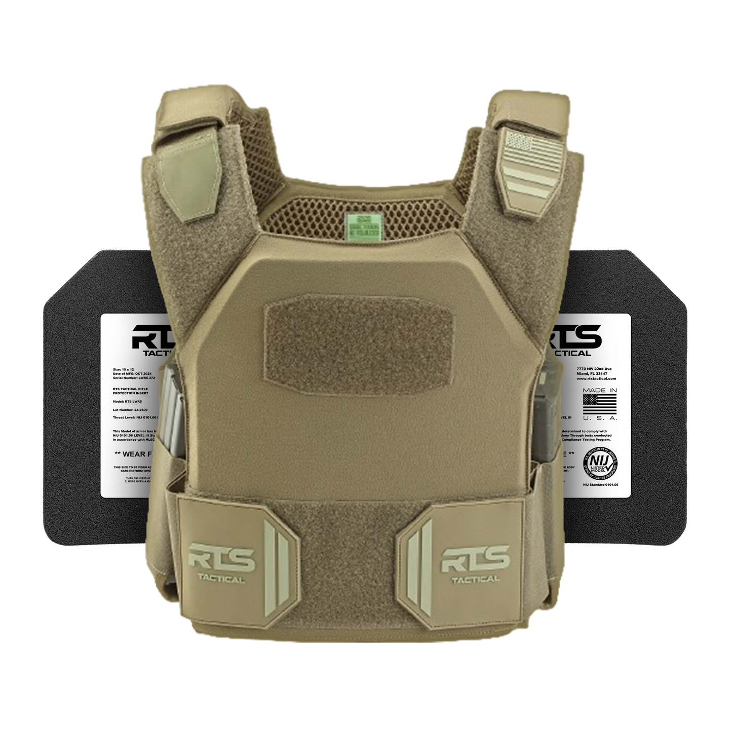 RTS Tactical Advanced Sleek 2.0 Level III+ LWR5 Active Shooter Kit