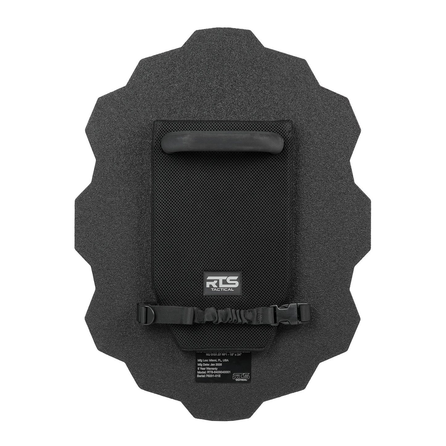 RTS Tactical Gladiatore Ballistic Shield NIJ 07 RF1