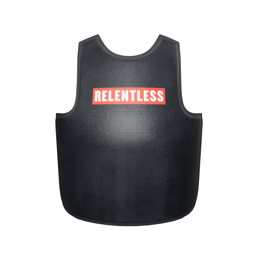 The front side of the Relentless Armor from RTS Tactical.