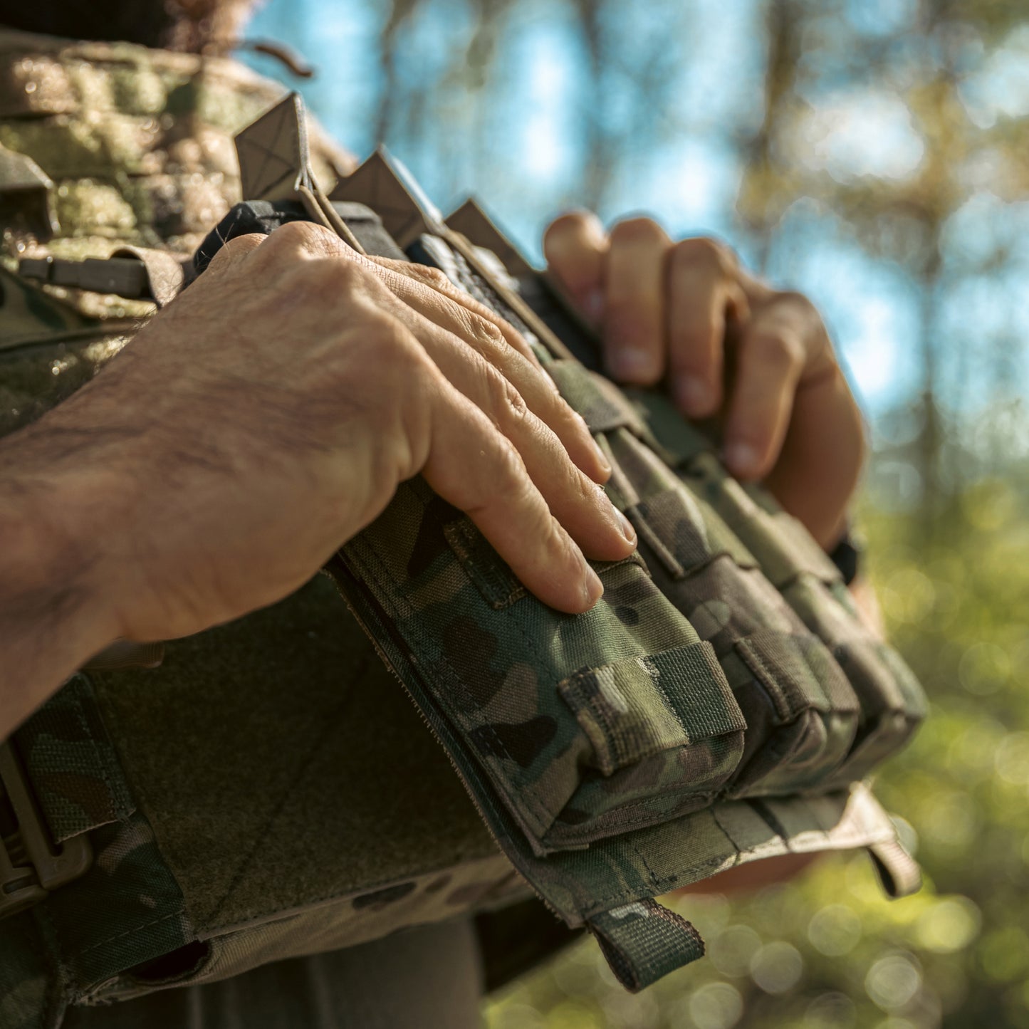 RTS 5.56 Premium Triple Speed Pouch - MultiCam