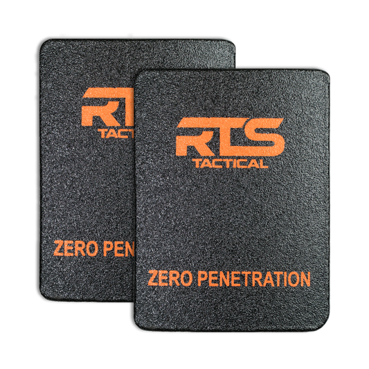 RTS Tactical Ceramic NIJ 0101.06 Level IV Rifle Protection Plate Inserts - 6 X 8