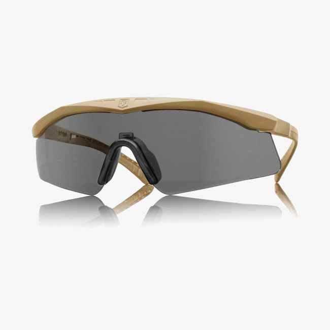 Galvion Sawfly High Impact Polarized Eyeshield DeLuxe Kit [Size:] Reg | [Color:] Tan